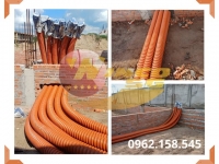 Cung Cấp Ống Xoắn HDPE Tại Dự Án Củ Chi