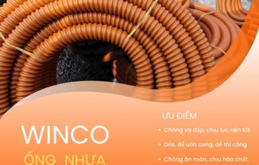 ỐNG HDPE GÂN XOẮN THƯƠNG HIỆU WINCO