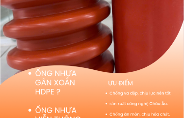 Ống Nhựa Xoắn HDPE Là Gì? Ống Nhựa Viễn Thông PVC là Gì?