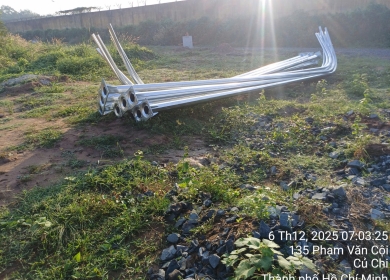 Cung Cấp Trụ Đèn, Đèn Chiếu Sáng Dự Án T30, Củ Chi