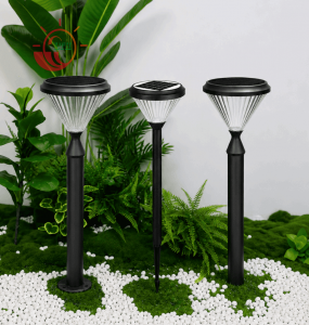 NLMT - Đèn Pha Lê Trang Trí Sân Vườn Gắn Cỏ