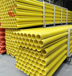 Ống Nhựa Viễn Thông PVC Màu Vàng