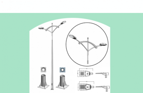 Trụ, Đèn Đường, Phụ Kiện