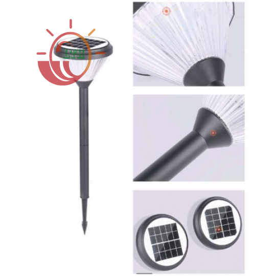 NLMT - Đèn Pha Lê Trang Trí Sân Vườn Gắn Cỏ